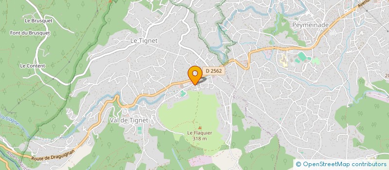 localisation de l'entreprise 847 505 773 à LE TIGNET
