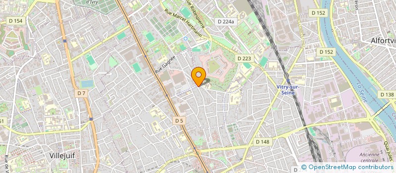 localisation de l'entreprise 847 522 836   VITRY-SUR-SEINE