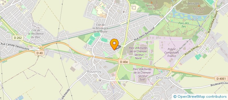 localisation de l'entreprise 847 535 101   BEAURAINS