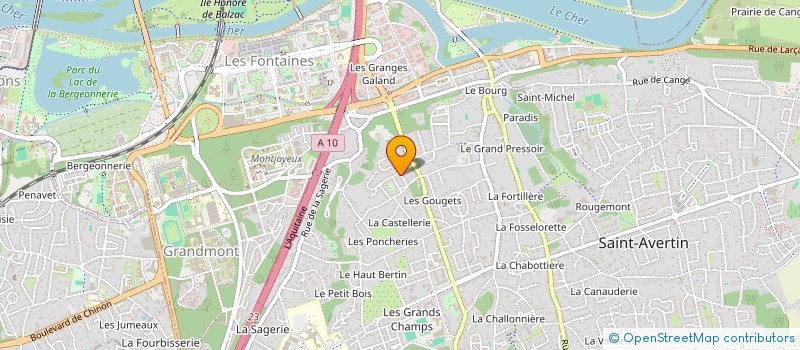 localisation de l'entreprise 847 539 061   CHINON