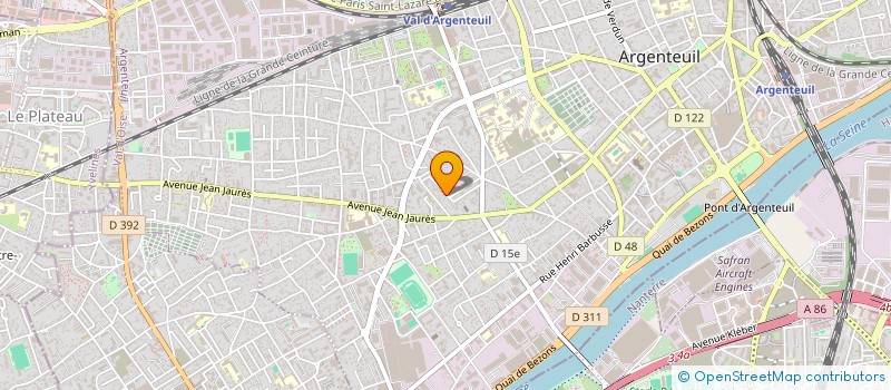 localisation de l'entreprise 847 545 274   ARGENTEUIL