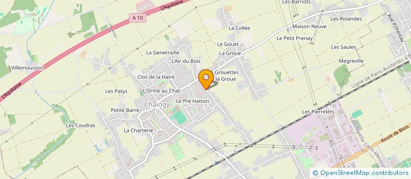 localisation de l'entreprise 847 546 991 à CHAINGY
