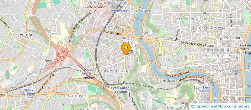 localisation de l'entreprise 847 549 672   LYON