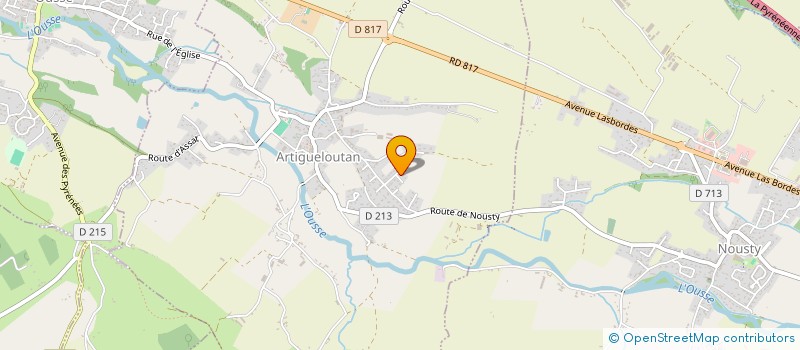 localisation de l'entreprise 847 553 526   ARTIGUELOUTAN