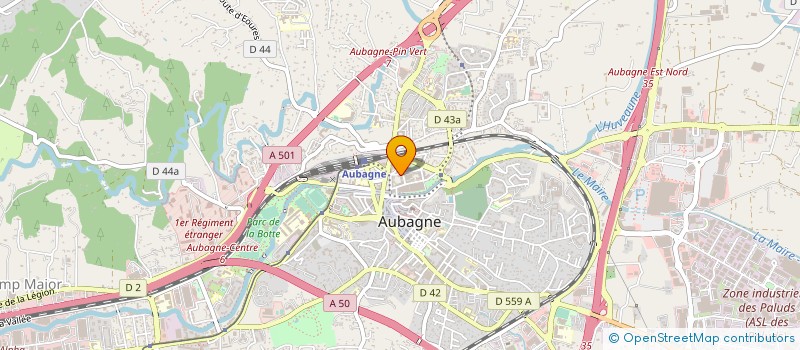 localisation de l'entreprise 847 553 591 à LA CIOTAT