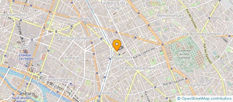 localisation de l'entreprise 847 561 388   PARIS