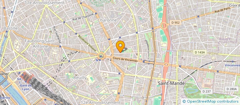 localisation de l'entreprise 847 568 896 à MONTREUIL