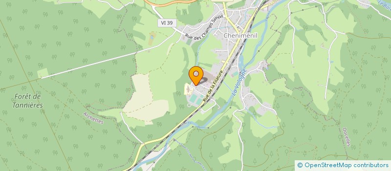 localisation de l'entreprise 847 584 216   CHENIMENIL