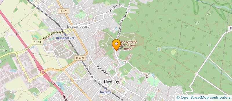 localisation de l'entreprise 847 597 648  à TAVERNY