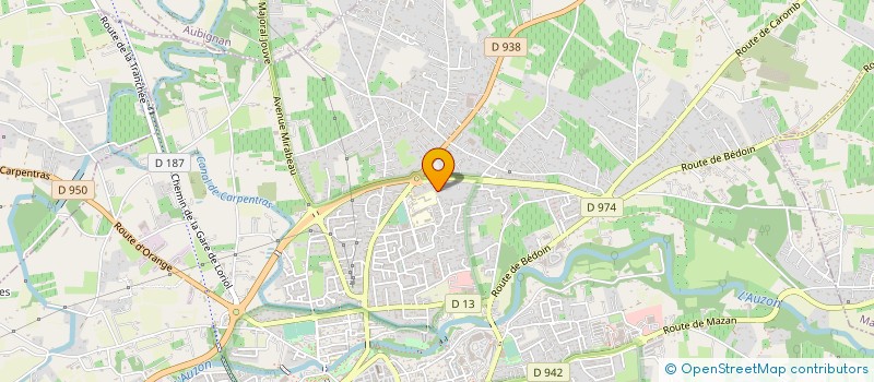 localisation de l'entreprise 847 605 375   CARPENTRAS