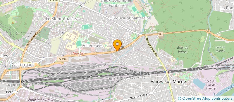 localisation de l'entreprise 847 615 390   SAINT-GELY-DU-FESC