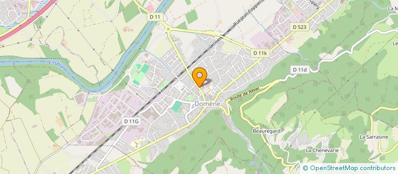 localisation de l'entreprise 847 621 190 à VILLARD-BONNOT