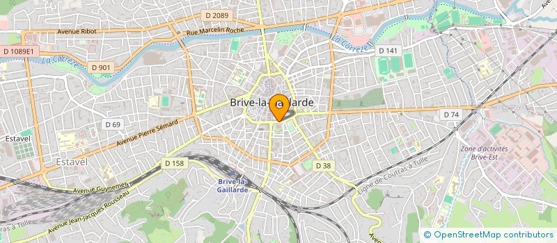 localisation de l'entreprise 847 625 522   BRIVE-LA-GAILLARDE