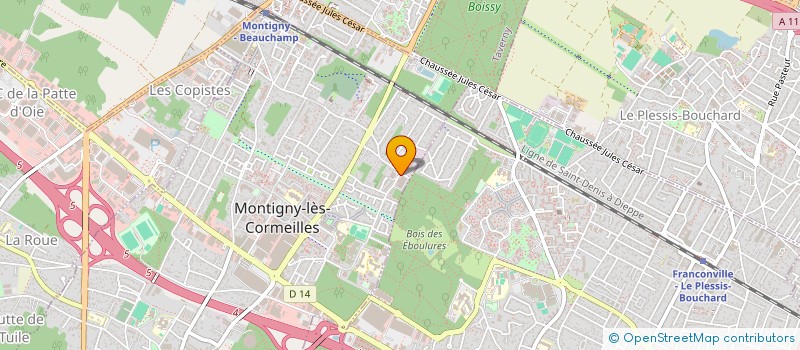 localisation de l'entreprise 847 634 417   MONTIGNY-LES-CORMEILLES