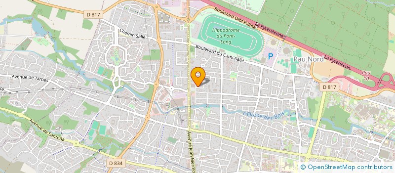 localisation de l'entreprise 847 641 438  à PAU
