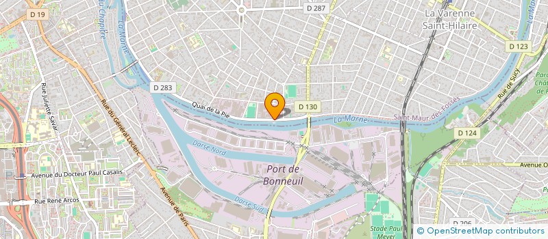 localisation de l'entreprise 847 654 126   MAISONS-ALFORT