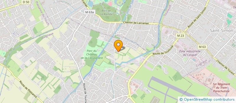 localisation de l'entreprise 847 667 292   CUGNAUX