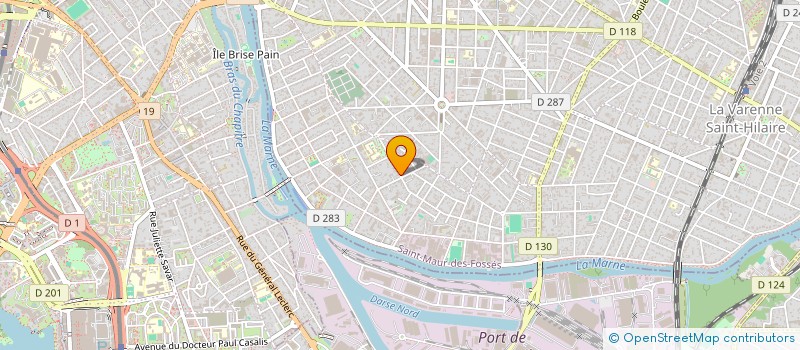 localisation de l'entreprise 847 667 623   CHENNEVIERES-SUR-MARNE