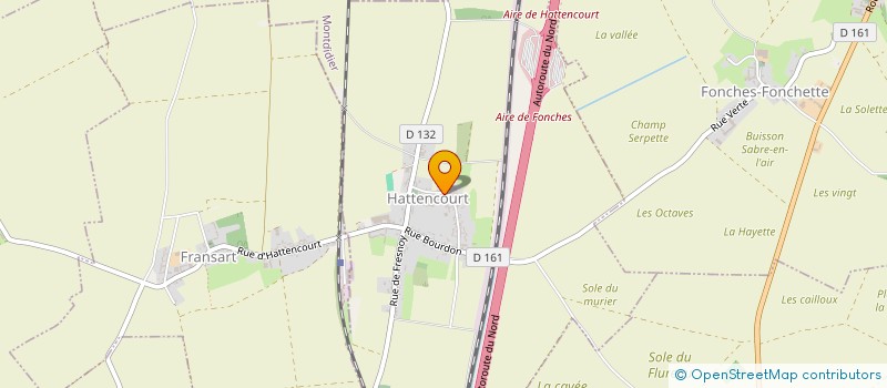 localisation de l'entreprise 847 684 875   PONTOISE-LES-NOYON