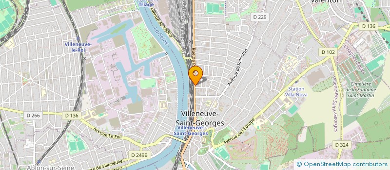 localisation de l'entreprise 847 694 221  à VILLENEUVE-SAINT-GEORGES