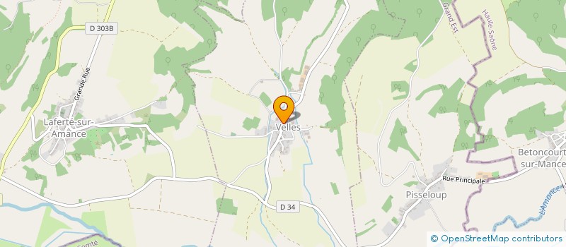 localisation de l'entreprise 847 705 415 à VELLES