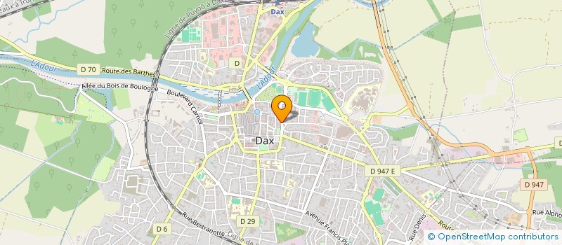 localisation de l'entreprise 847 717 634 à DAX