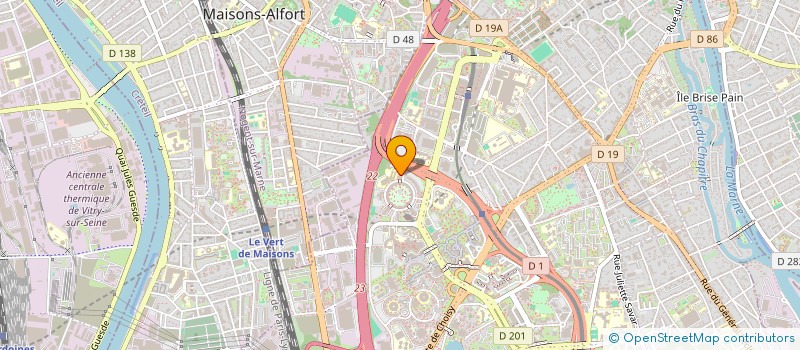 localisation de l'entreprise 847 722 790   CRETEIL