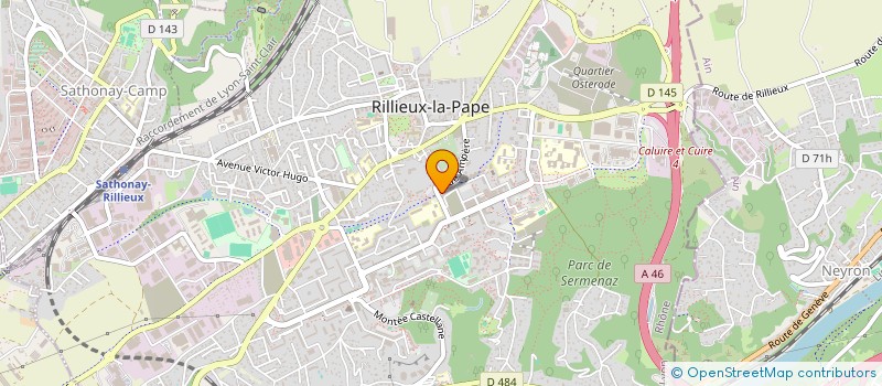 localisation de l'entreprise 847 732 286   RILLIEUX-LA-PAPE