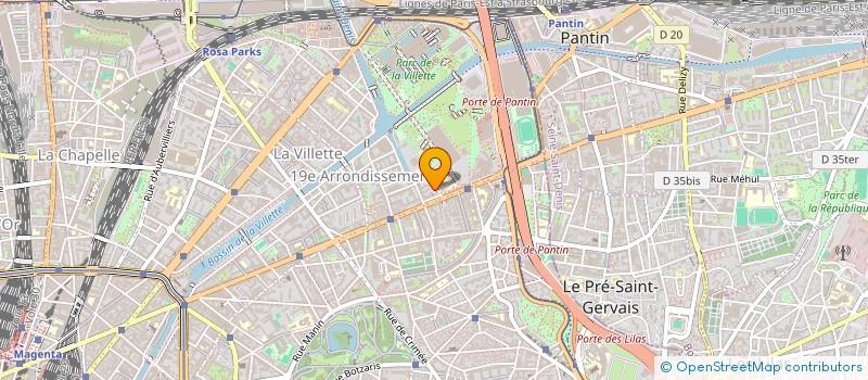 localisation de l'entreprise 847 733 987   PARIS