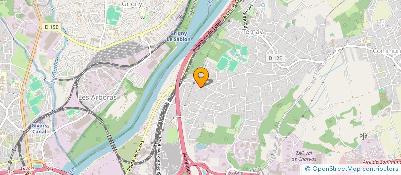 localisation de l'entreprise 847 737 475   TERNAY