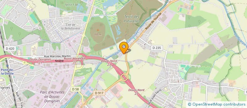 localisation de l'entreprise 847 738 804   BREBIERES