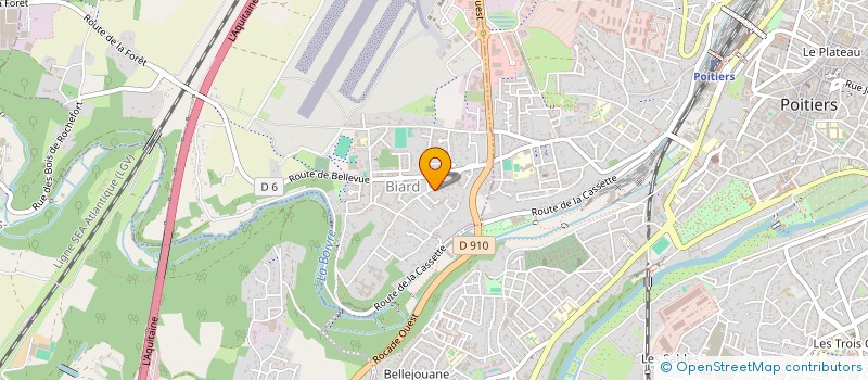 localisation de l'entreprise 847 740 362   BIARD