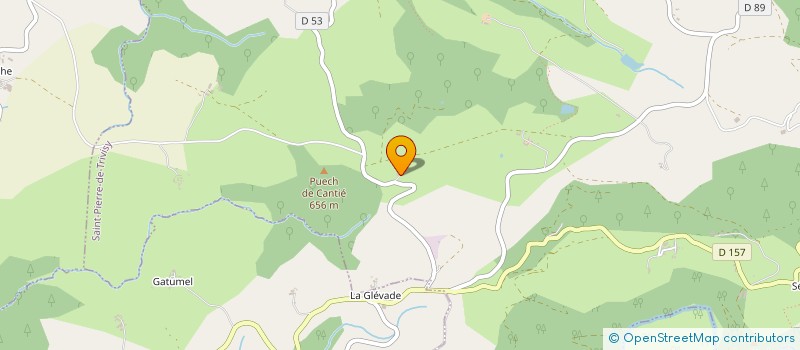 localisation de l'entreprise 847 746 823   SAINT-PIERRE-DE-TRIVISY