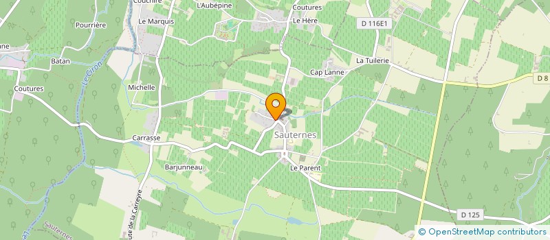 localisation de l'entreprise 847 765 179   SAUTERNES