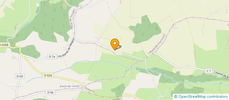 localisation de l'entreprise 847 765 351   LABASTIDE-CLERMONT