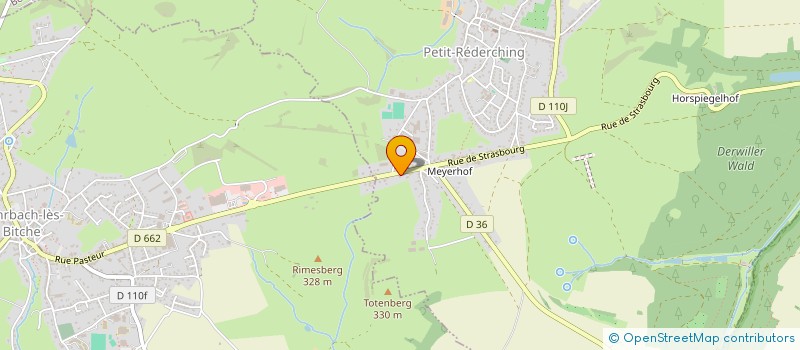 localisation de l'entreprise 847 765 468   MEISENTHAL