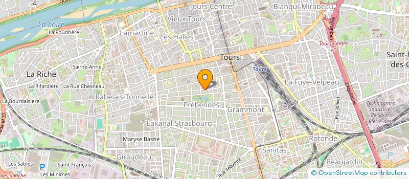 localisation de l'entreprise 847 786 209   TOURS