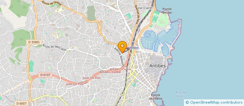 localisation de l'entreprise 847 791 605 à ANTIBES