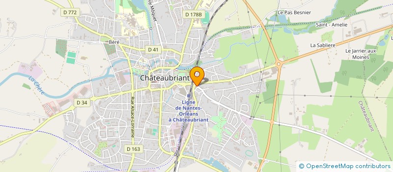localisation de l'entreprise 847 800 711   CHATEAUBRIANT