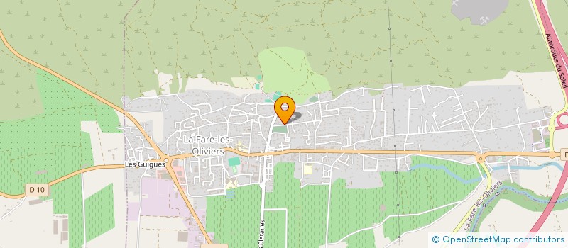 localisation de l'entreprise 847 809 720   LA FARE-LES-OLIVIERS