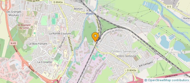 localisation de l'entreprise 847 812 450   CHARLEVILLE-MEZIERES