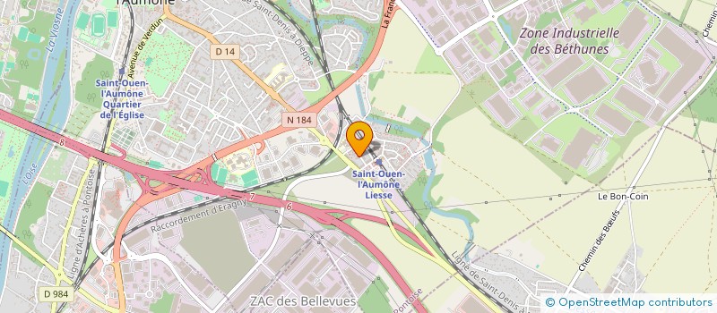 localisation de l'entreprise 847 824 885   SAINT-OUEN-L'AUMONE