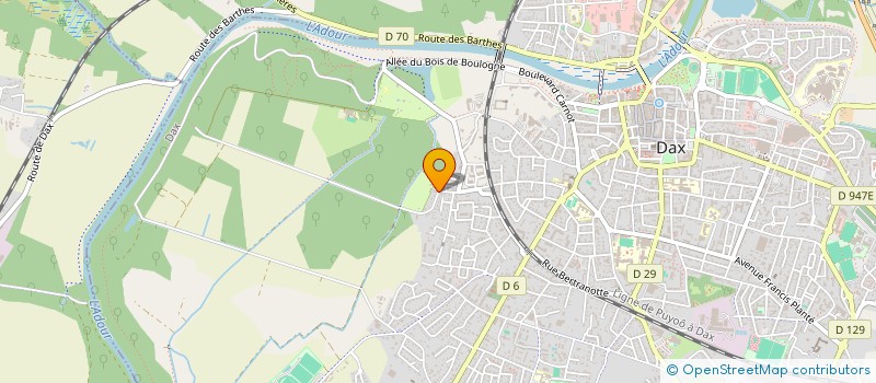 localisation de l'entreprise 847 832 730   DAX