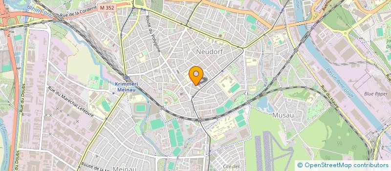 localisation de l'entreprise 847 833 415 à STRASBOURG