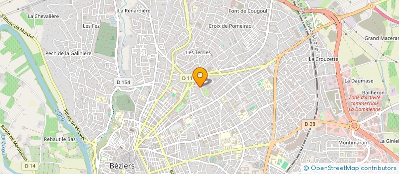 localisation de l'entreprise 847 835 394   BEZIERS
