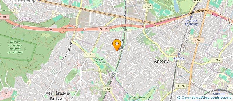 localisation de l'entreprise 847 842 978   VERRIERES-LE-BUISSON