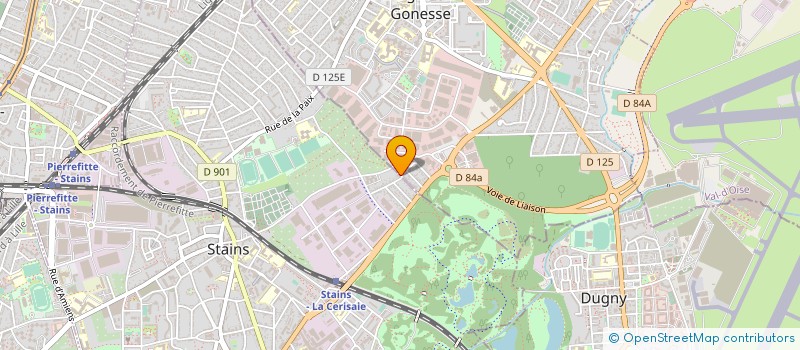 localisation de l'entreprise 847 844 313   STAINS