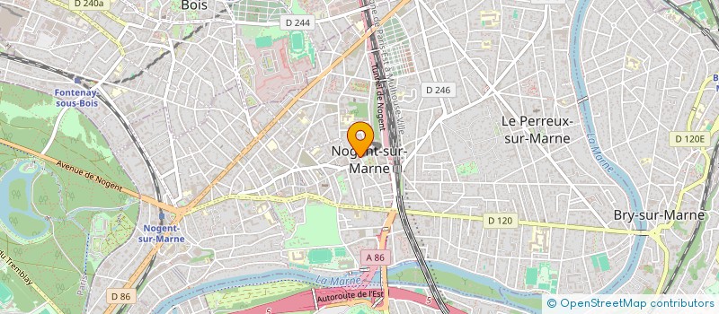 localisation de l'entreprise 847 865 011   NOGENT-SUR-MARNE