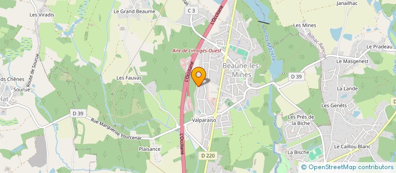 localisation de l'entreprise 847 873 460 à LIMOGES