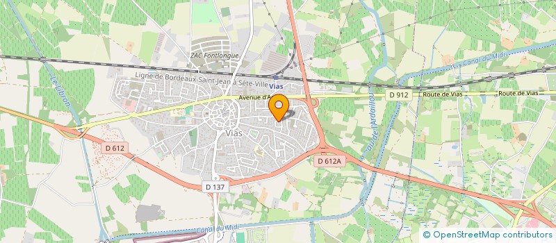 localisation de l'entreprise 847 884 772 à VIAS